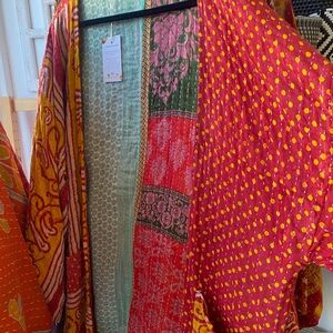 Handcrafted Kantha coat kimono or 2 for $100 last 8 available